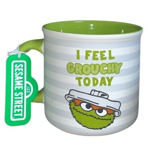 Sesame Street I Feel Grouchy Today Double Sided Mug